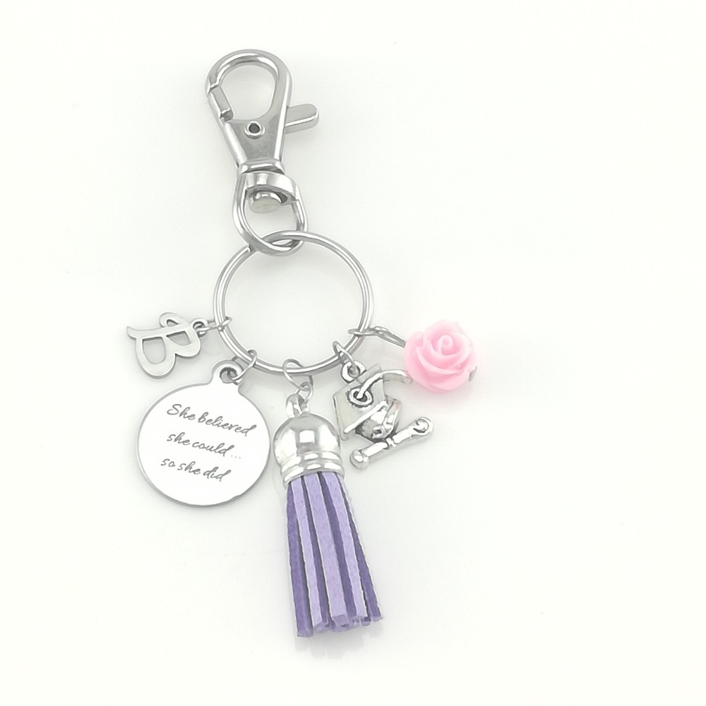 Personalized Graduation Keychain